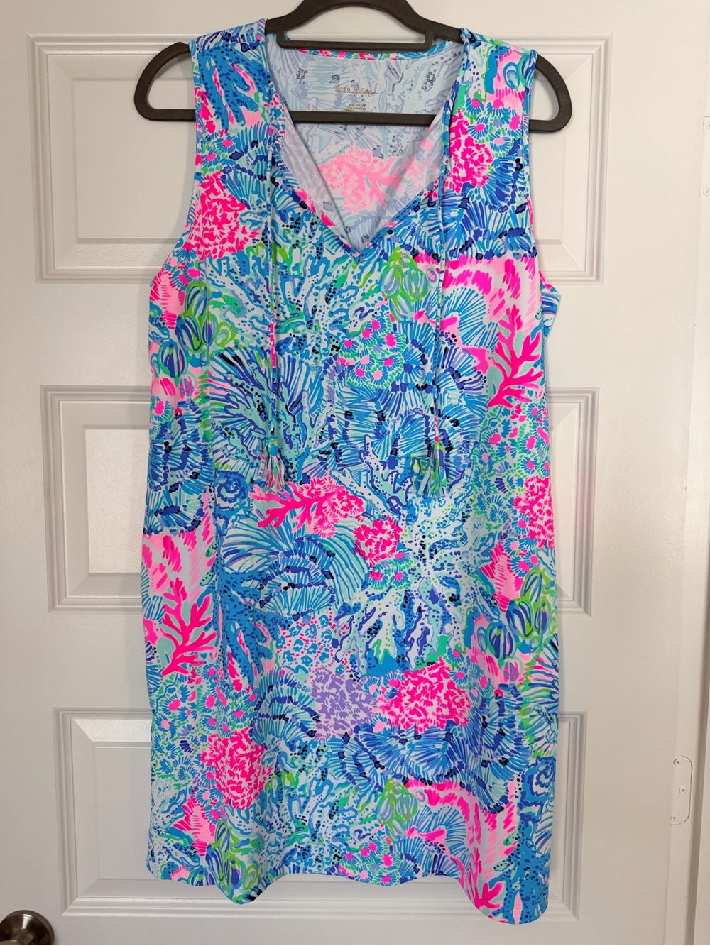 Lilly Pulitzer Multi Sink or Swim Johana Coverup Beach Dress